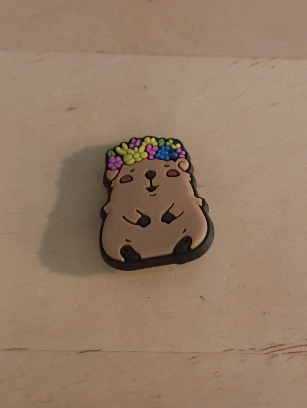 10 for $10 Jibbitz Croc Charms - Capybara w/ Floral Headdress - New Shoe Charm